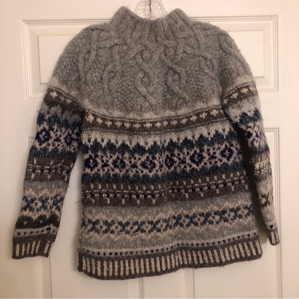 Hand made 100% wool sweater - Picture 1 of 2